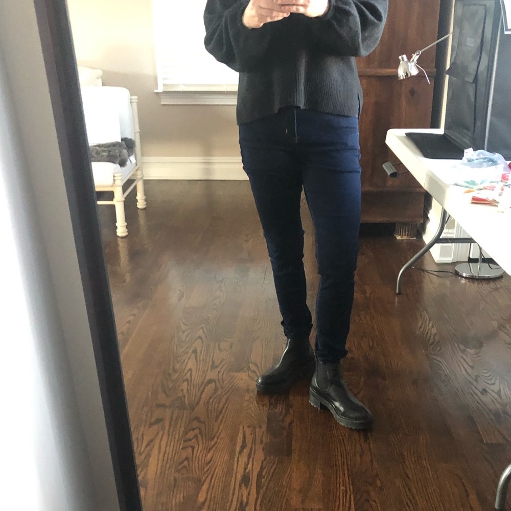 American Eagle Hi Rise denim Jegging Size 10